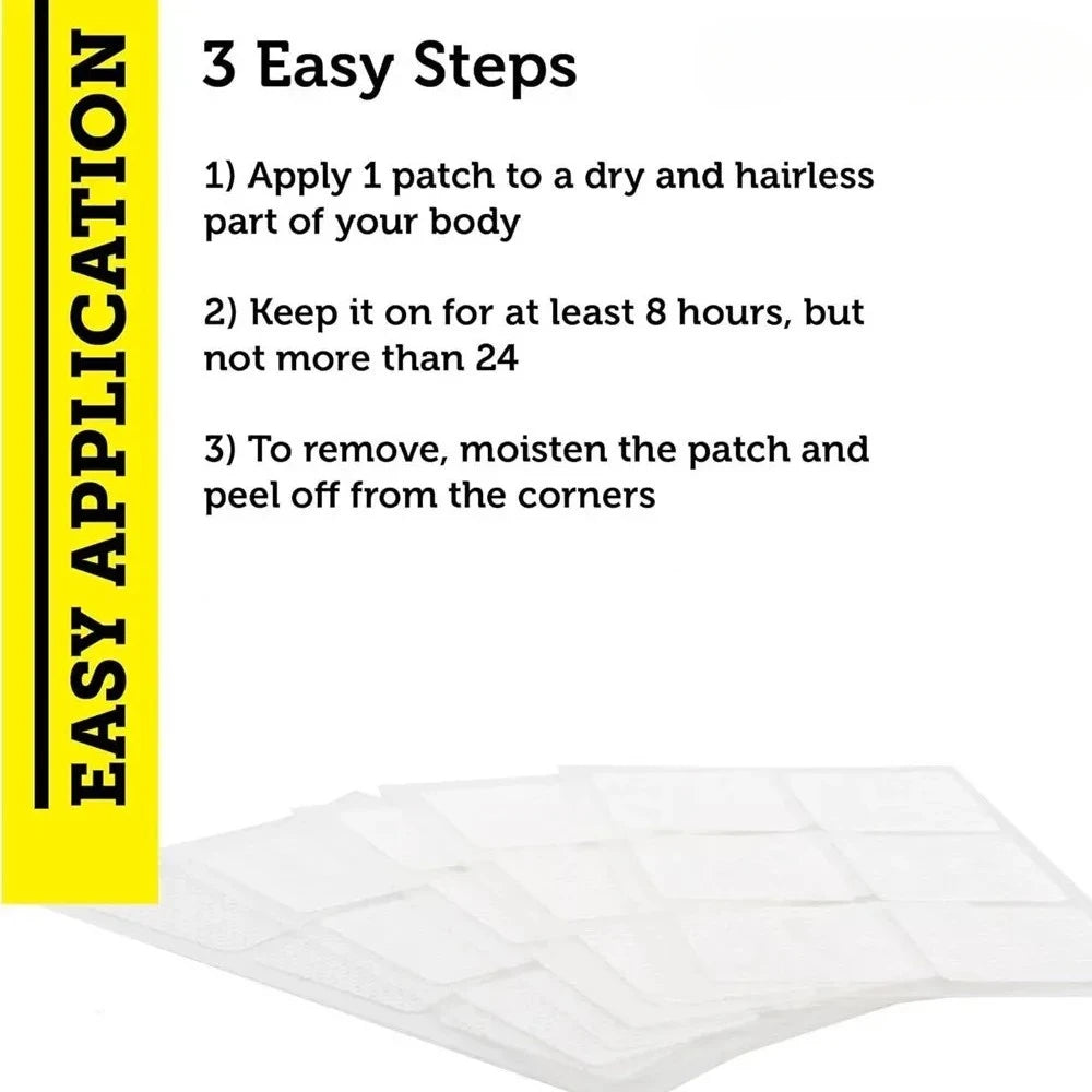 30 Patches Vitamin B Complex Transdermal Patches For Women Immune, Energy