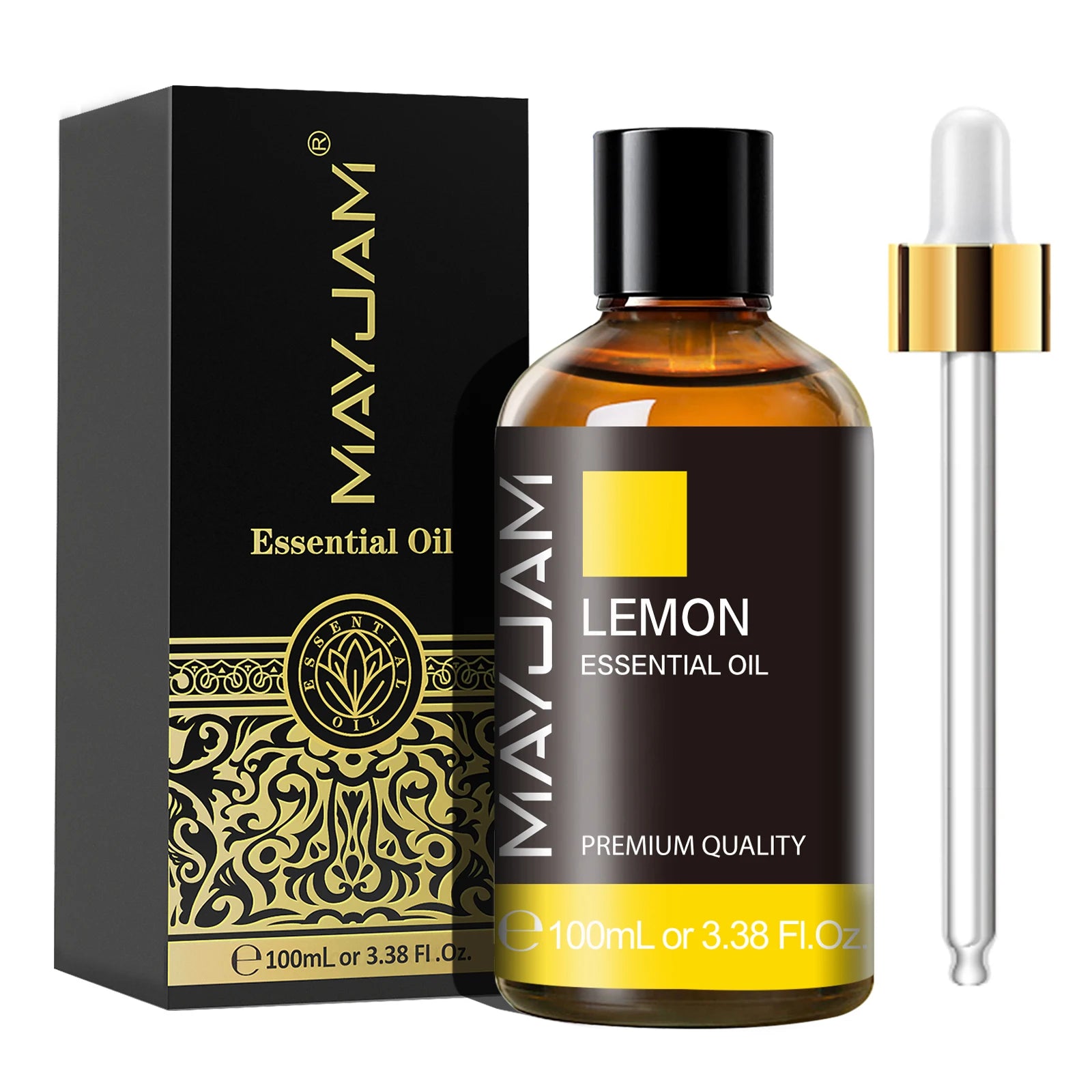 MAYJAM 100ml Pure Natural Essential Oil May Chang Sandalwood Lavender Vanilla Oregano Eucalyptus Oil for Humidifier Diffuser