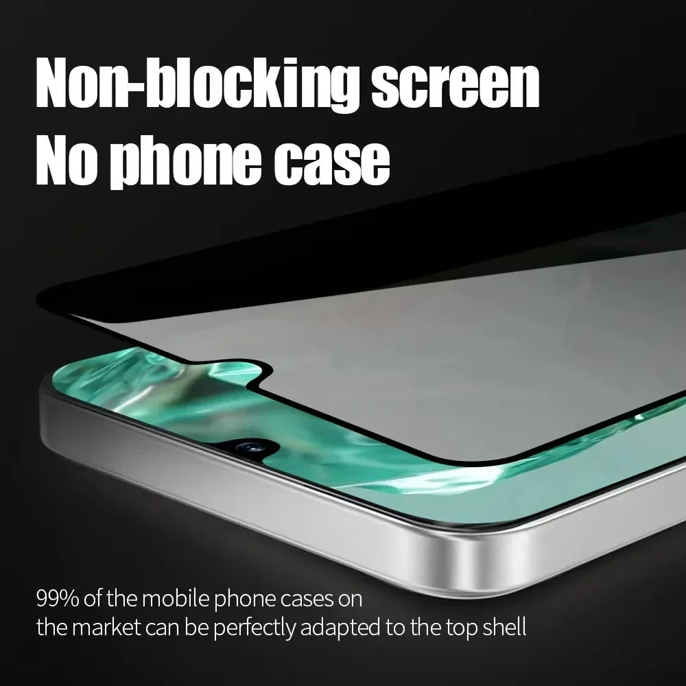 Privacy Screen Protector Samsung Galaxy - 9H Anti-Peep Tempered Glass Tidesmit