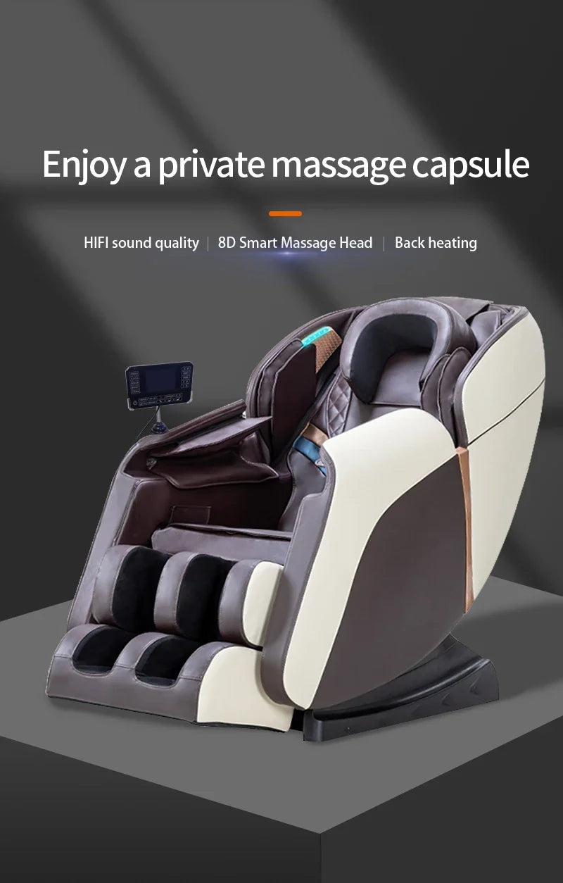 Full Body Massage Chair Zero Gravity with Foot Roller by Tidesmit Massage Chairs Tidesmit