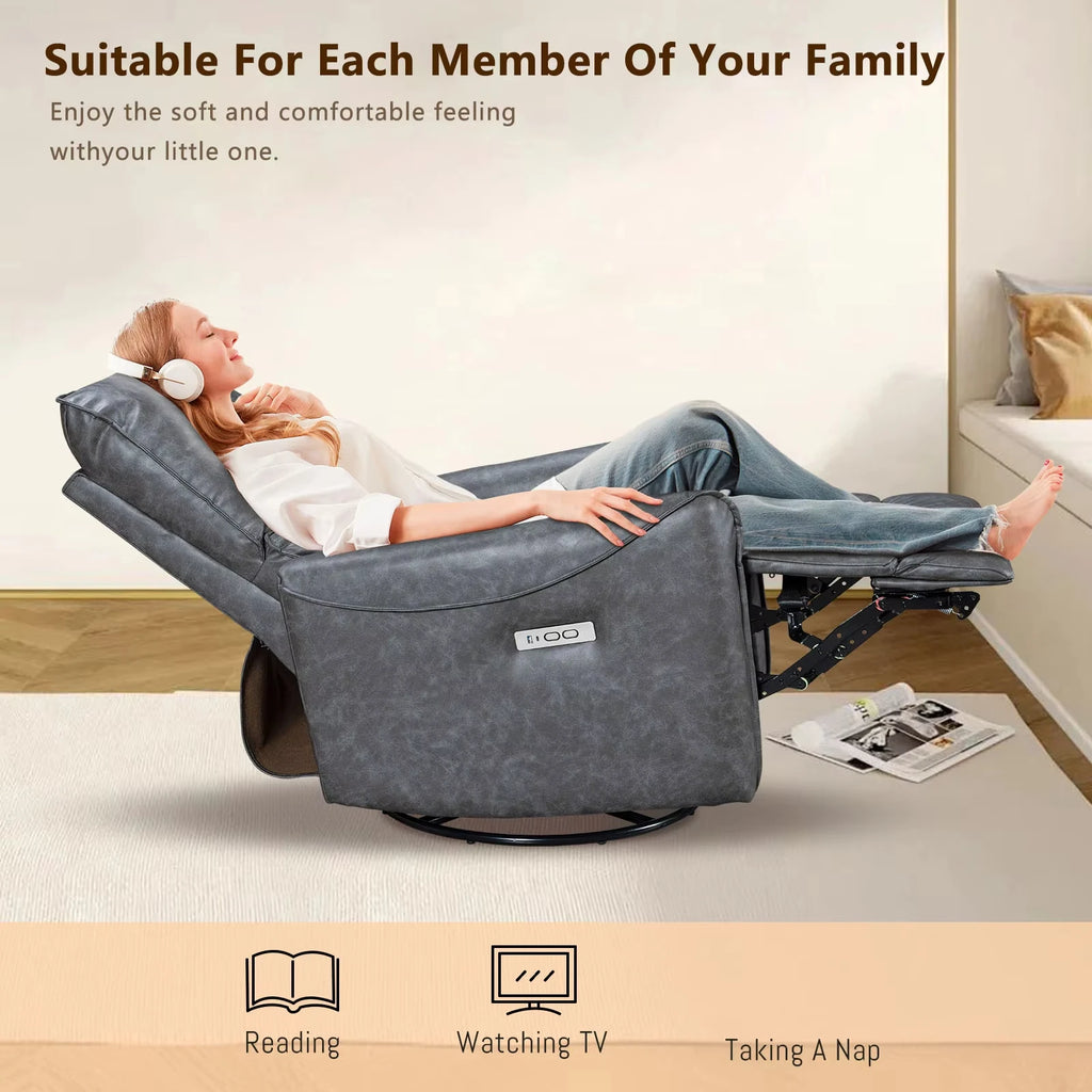 Electric Massage Recliner Chair - Power Lift Sofa for Muscle Relief Massage Chairs Tidesmit