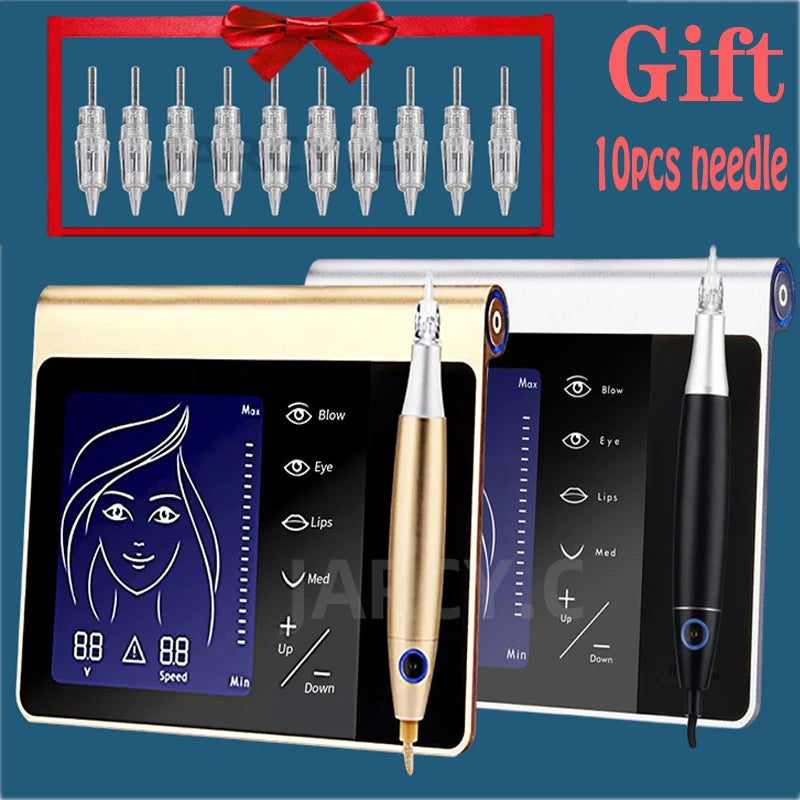 Permanent Makeup Machine Kit: Precision PMU Device for Eyebrows & Lips Permanent Makeup Machines Tidesmit