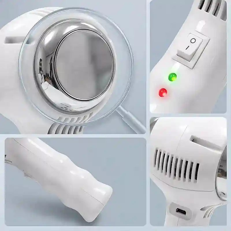 Facial Massager Ice Hammer - Electric Cold and Heat Therapy Device Eye Massage Instrument Tidesmit