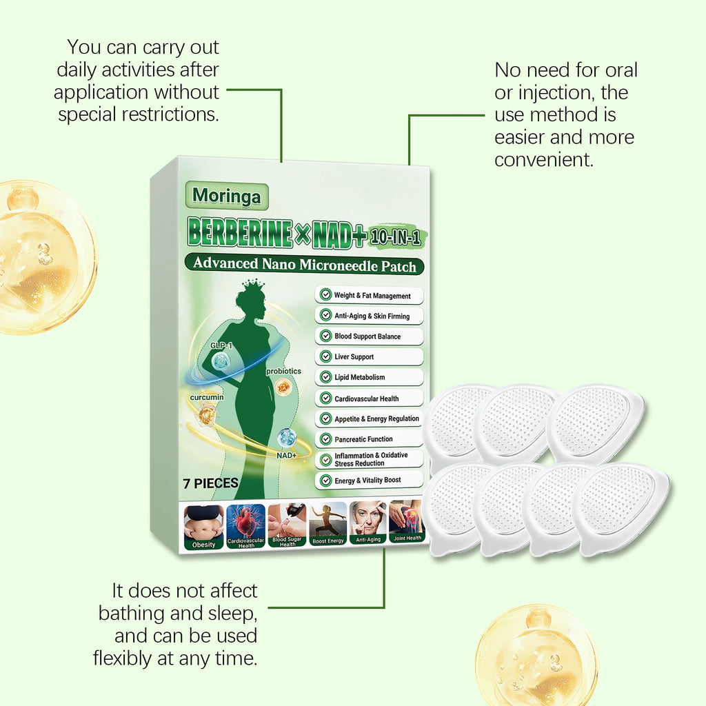 Body Firming Nano Patch | Microneedle Skin Tightening Sticker Back Massage Instrument Tidesmit