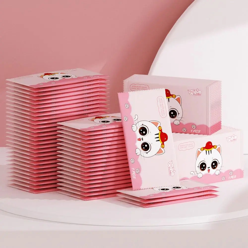 50pcs Fashion Disinfection Baby Wet Wipes Non woven fabric Portable Moist Paper Hand Cleaning Tissue Home