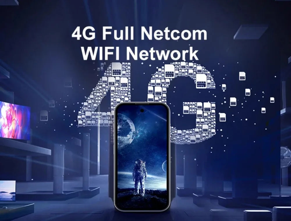 UNIWA Q333 4G Full Bands MINI Smartphone Android 4GB+64GB Mobile Phone 2000mAh Face ID WhatsApp GPS Small Phone Support TF Card