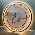 Custom Business Logo Neon Sign | Personalized LED Wall Decor for Offices free design Tidesmit