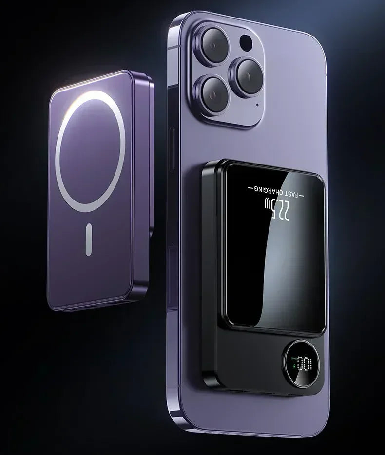 Magnetic Wireless Power Bank 20000mAh | PD Fast Charging Tidesmit Tidesmit