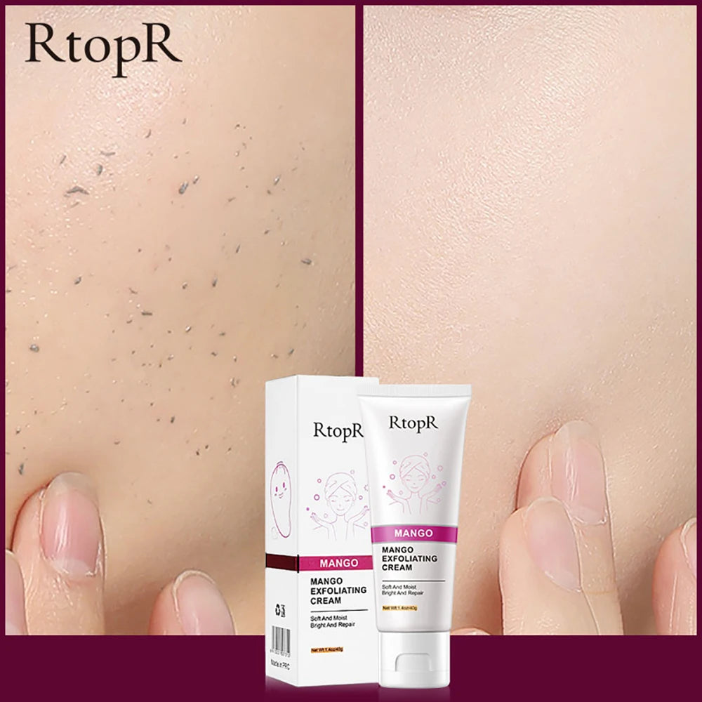 Face Exfoliating Gel | Mango Repair Scrub for Bright Skin - 40ml Scrubs Treatments Tidesmit