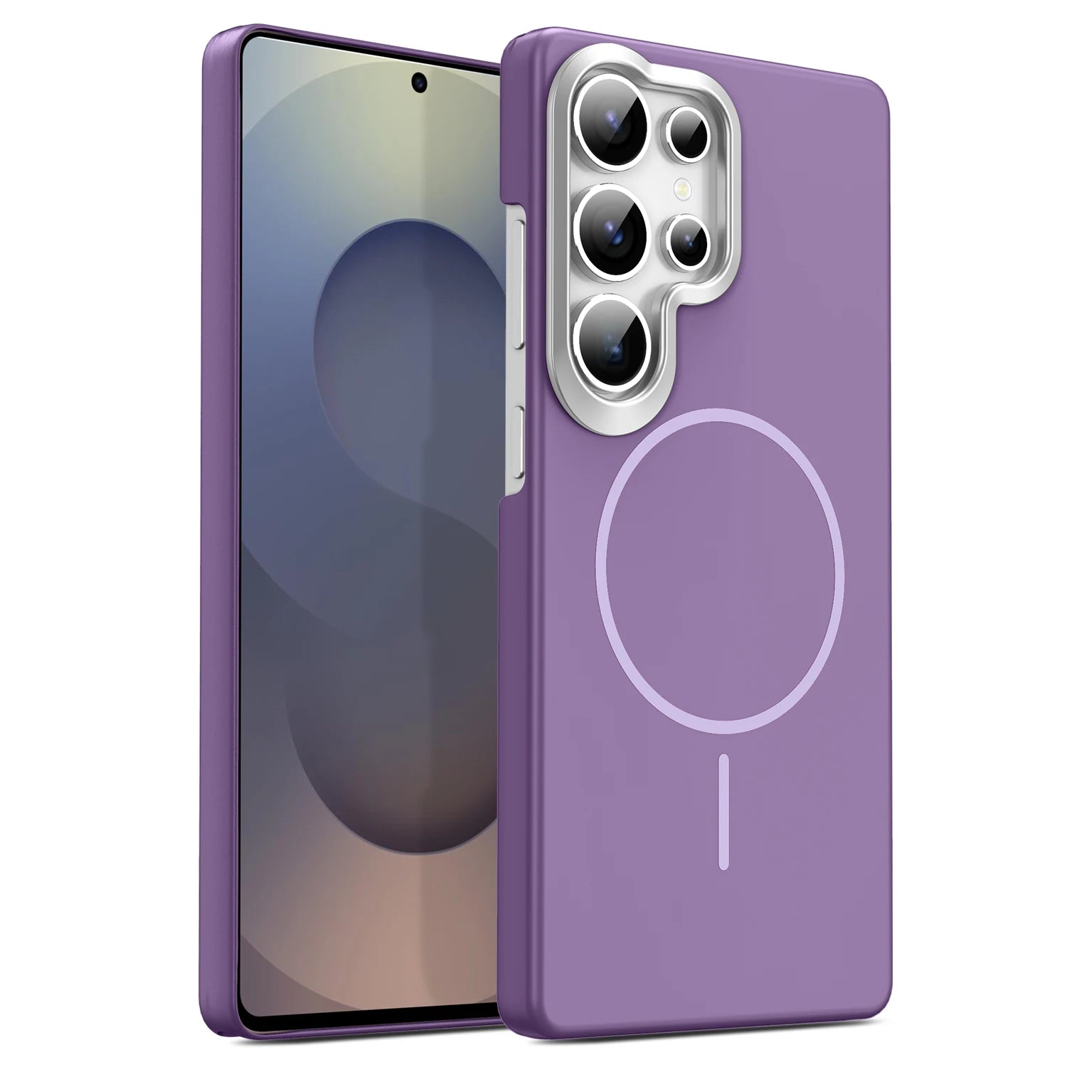Samsung Galaxy S25 Ultra Case | Slim Fit Shock-Absorbing Cover Purple Tidesmit
