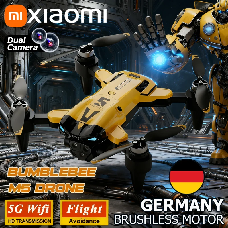 8K Camera Drone with Obstacle Avoidance & Brushless Motor - M5 Series Tidesmit