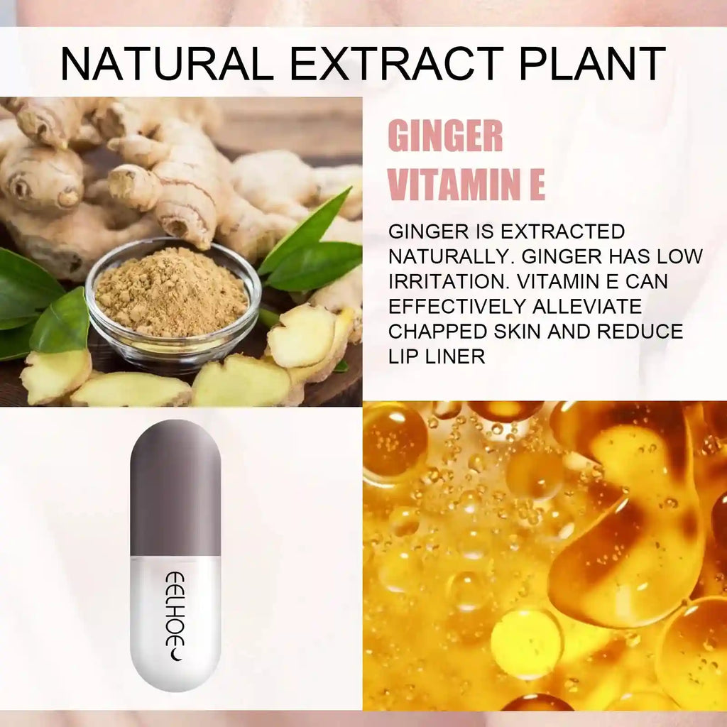 Lip Plumper Oil: Instant Volumizing Serum for Hydrated, Fuller Lips Lip Care Tidesmit