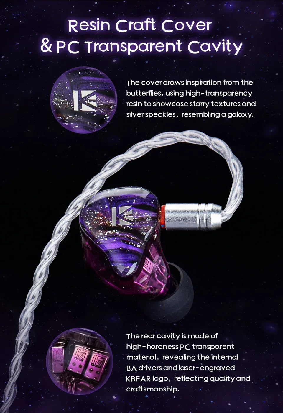 16-Driver HiFi Studio Monitor Earbuds by Tidesmit - Wired Audio Tidesmit