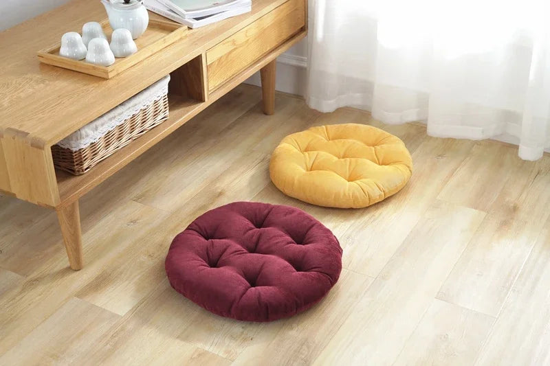 1PC Yoga Round Mat Cushions for Meditation Floor Seating Pillow Car Seat Pillows for Dining Room Office Balcony Chair Cushion