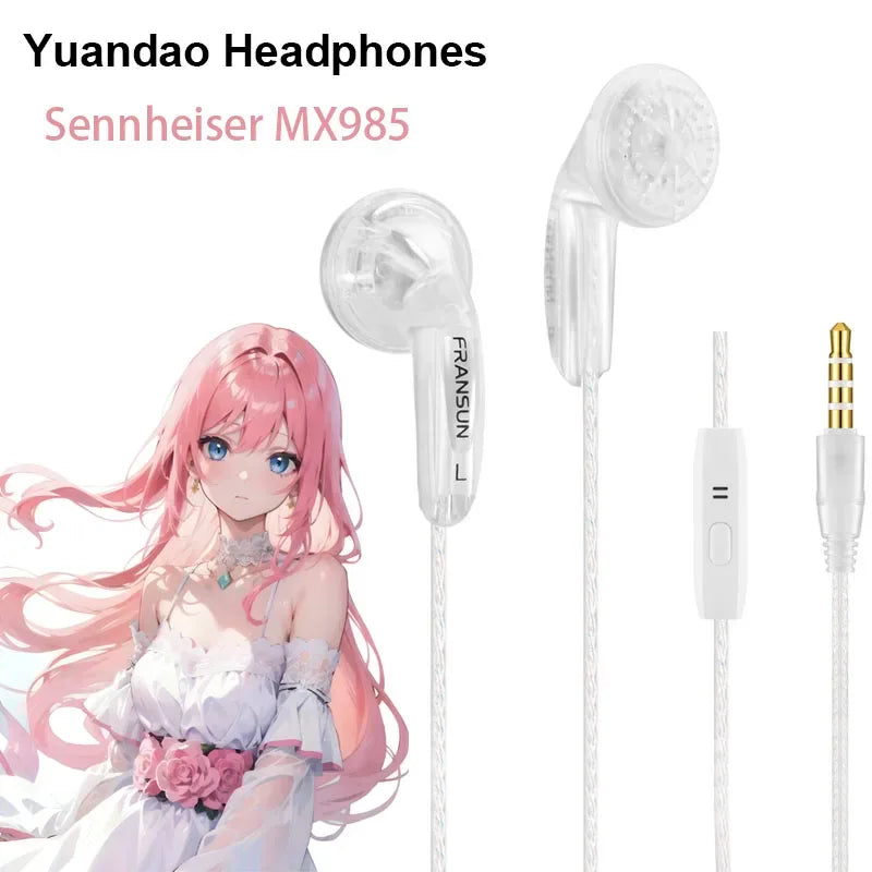 HiFi Wired Earbuds 15.4mm Driver with HD Microphone by Tidesmit Tidesmit