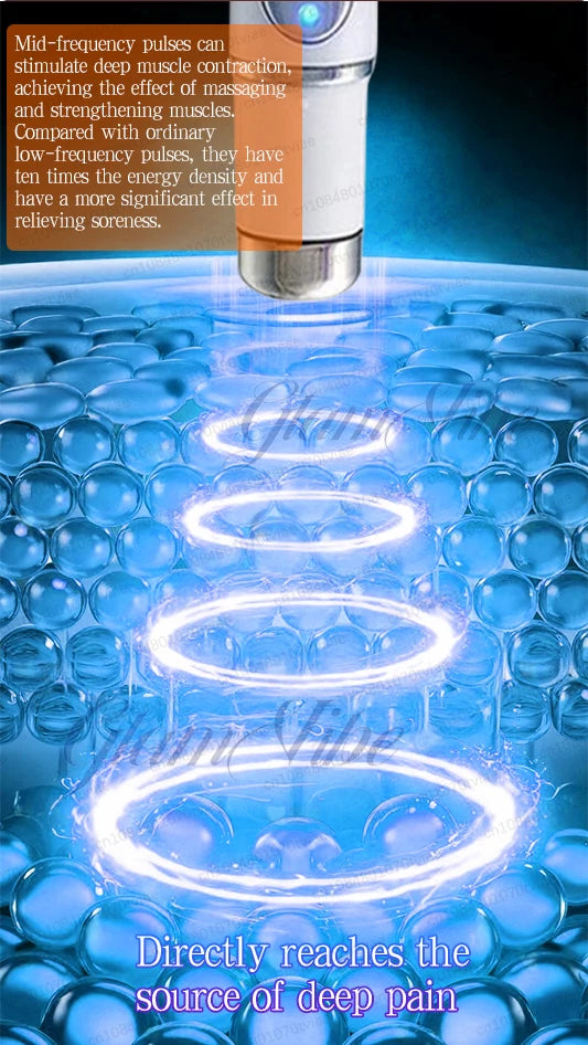 Blue Light Pen for Leg Health - Portable Wellness Therapy Device Relaxation Treatment Tidesmit