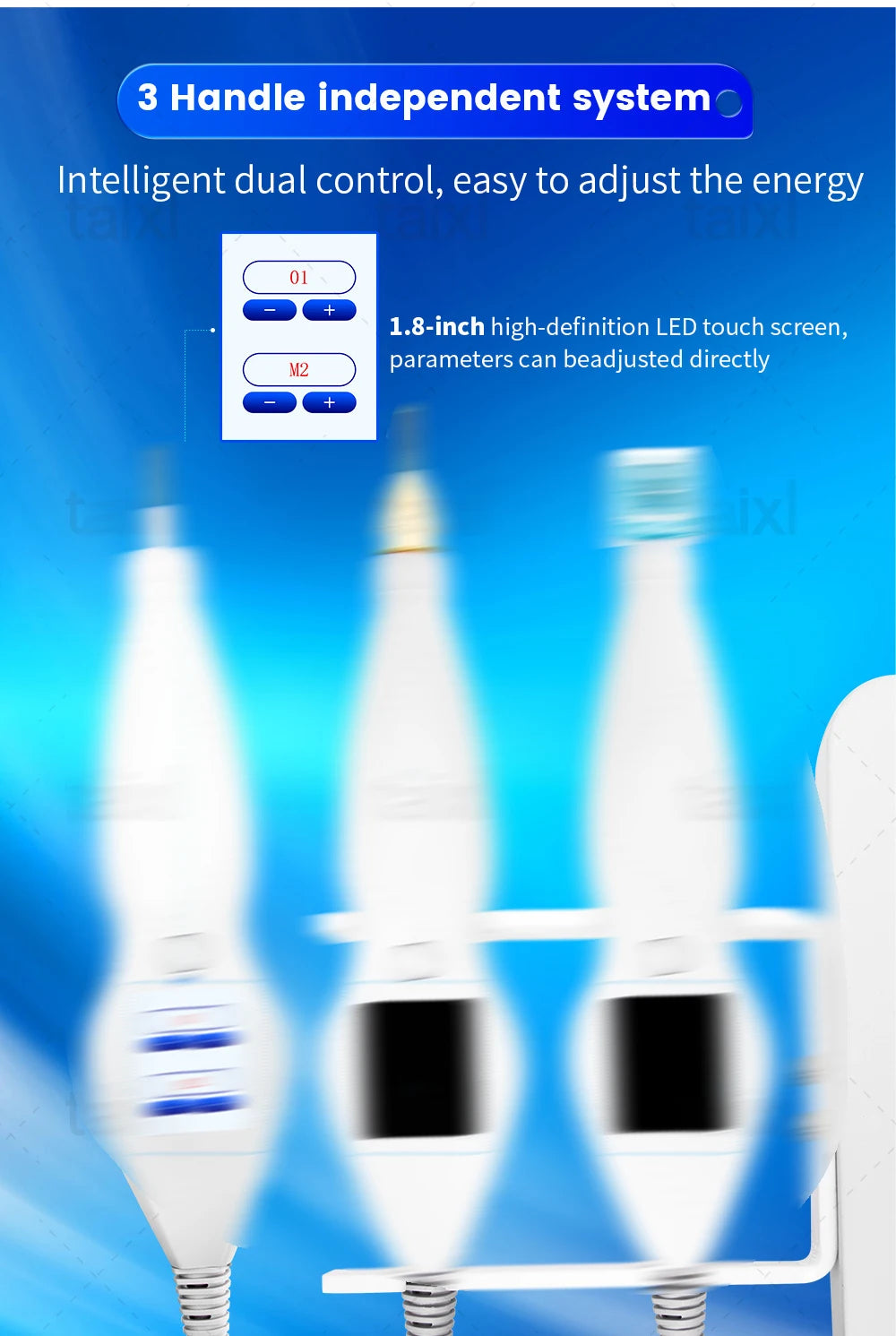Cold Hot Plasma Machine for Facial Care and Skin Rejuvenation - Tidesmit Body Shaping Massage Equipment Tidesmit