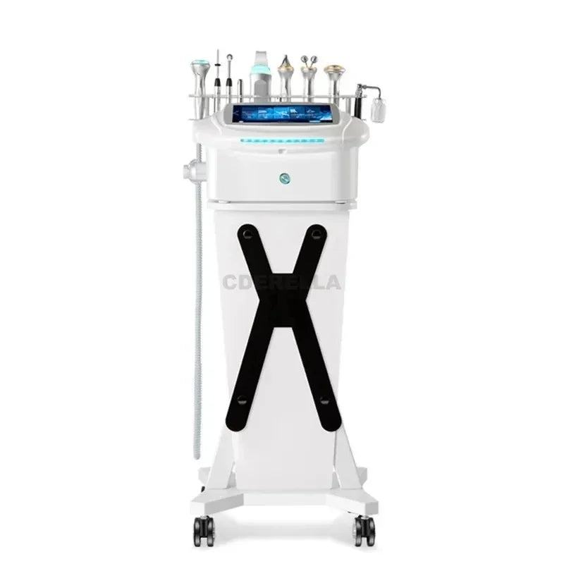 9-in-1 Hydra Facial Machine: Professional Oxygen Jet Skin Care System Massage Chairs Tidesmit