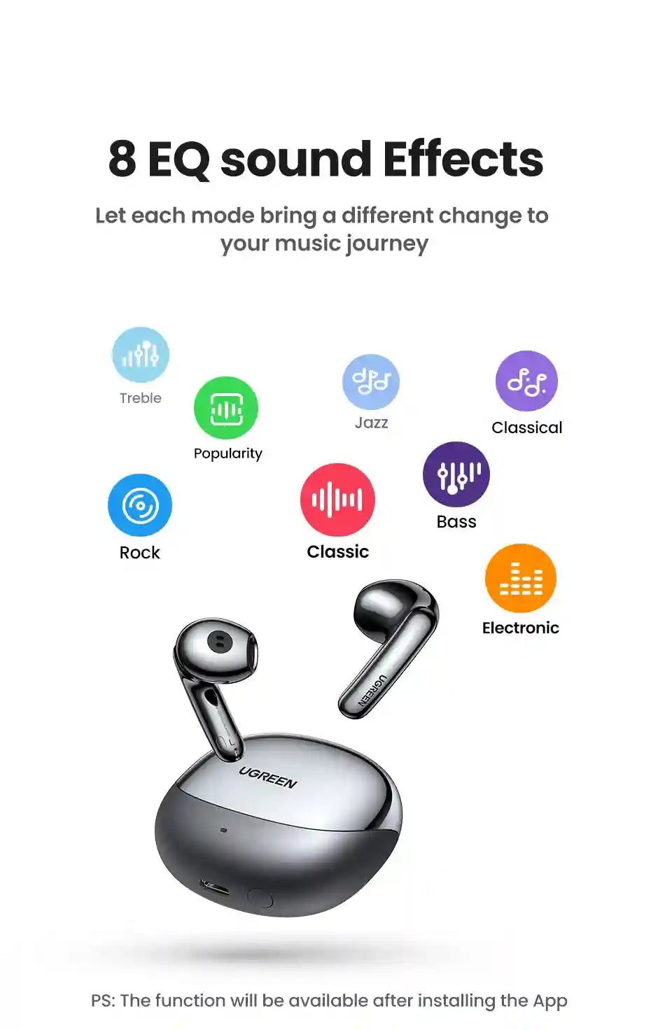 H6 Pro Wireless Headphones with Active Noise Cancellation Tidesmit