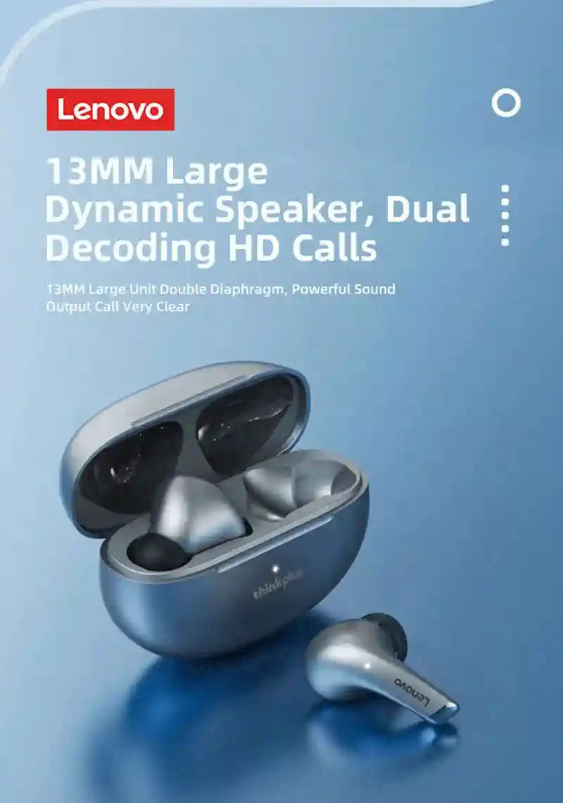 Lenovo LP5 Pro Wireless Earbuds - Low Latency Gaming Headset Tidesmit