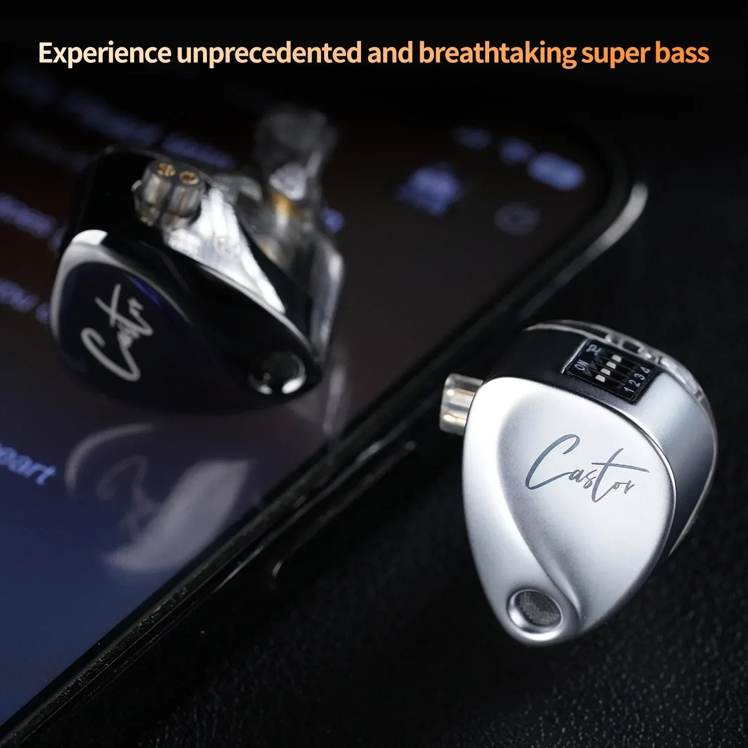 KZ Castor Dual Driver Wired In-Ear Monitors by Tidesmit Tidesmit
