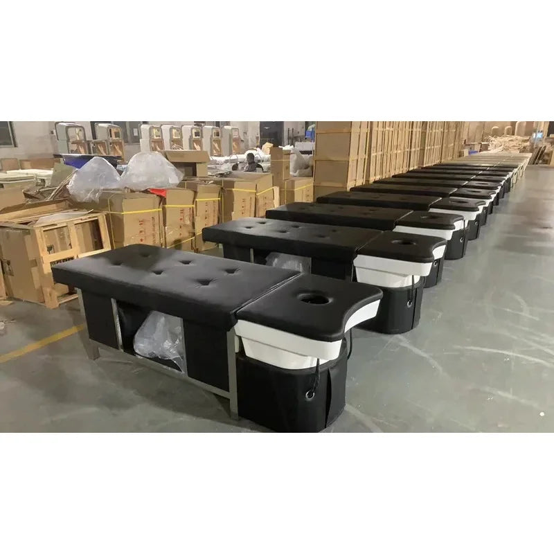 Massage Shampoo Bed for Salon Spa Water Therapy - Ergonomic Design Massage Chairs Tidesmit