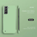 Samsung Galaxy S23 Slim Hard Frameless Case - Matte Shock-Absorbing Cover Green Tidesmit