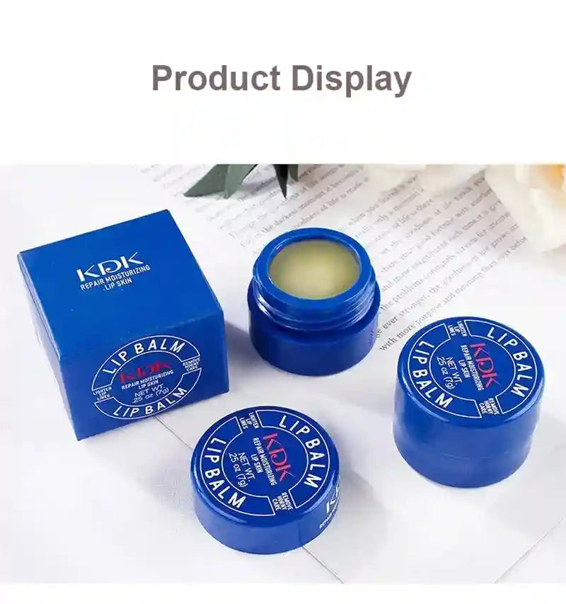 Lip Exfoliating Scrub and Moisturizing Balm Set for Dark Lips - Tidesmit Lip Care Tidesmit
