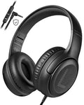 Gaming Headphones with Mic and Surround Sound - Comfortable Over-Ear Design Black Tidesmit