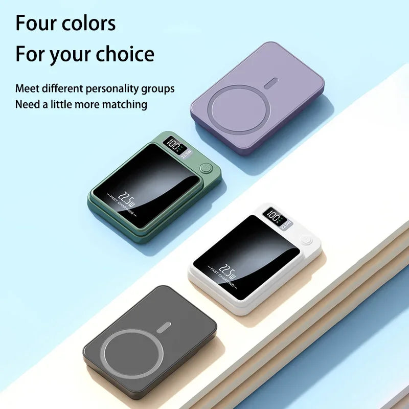 Tidesmit Magnetic Portable Charger - High Capacity Fast Power Bank Tidesmit