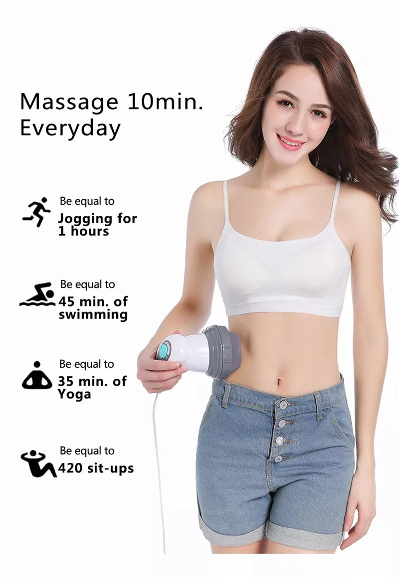 Electric Body Massager for Muscle Relief and Cellulite Reduction Body Shaping Massage Equipment Tidesmit