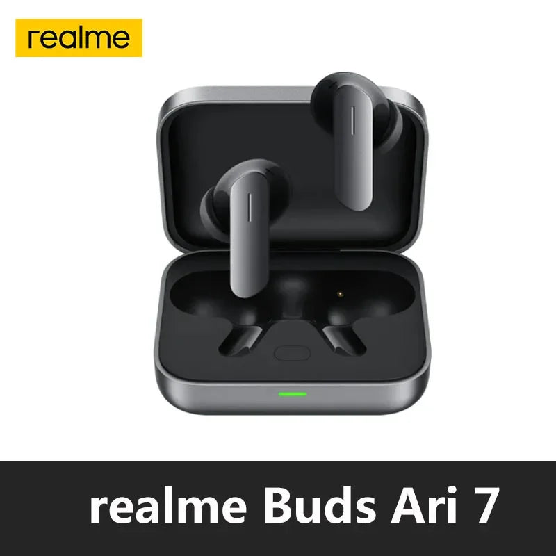Realme Buds Air 7 Wireless Earphones 52H Battery Life - Tidesmit Slate Gray spain Tidesmit