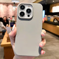 iPhone 16 Pro Max Case: Shock-Absorbing Military-Grade Matte Bumper Cover grey Tidesmit