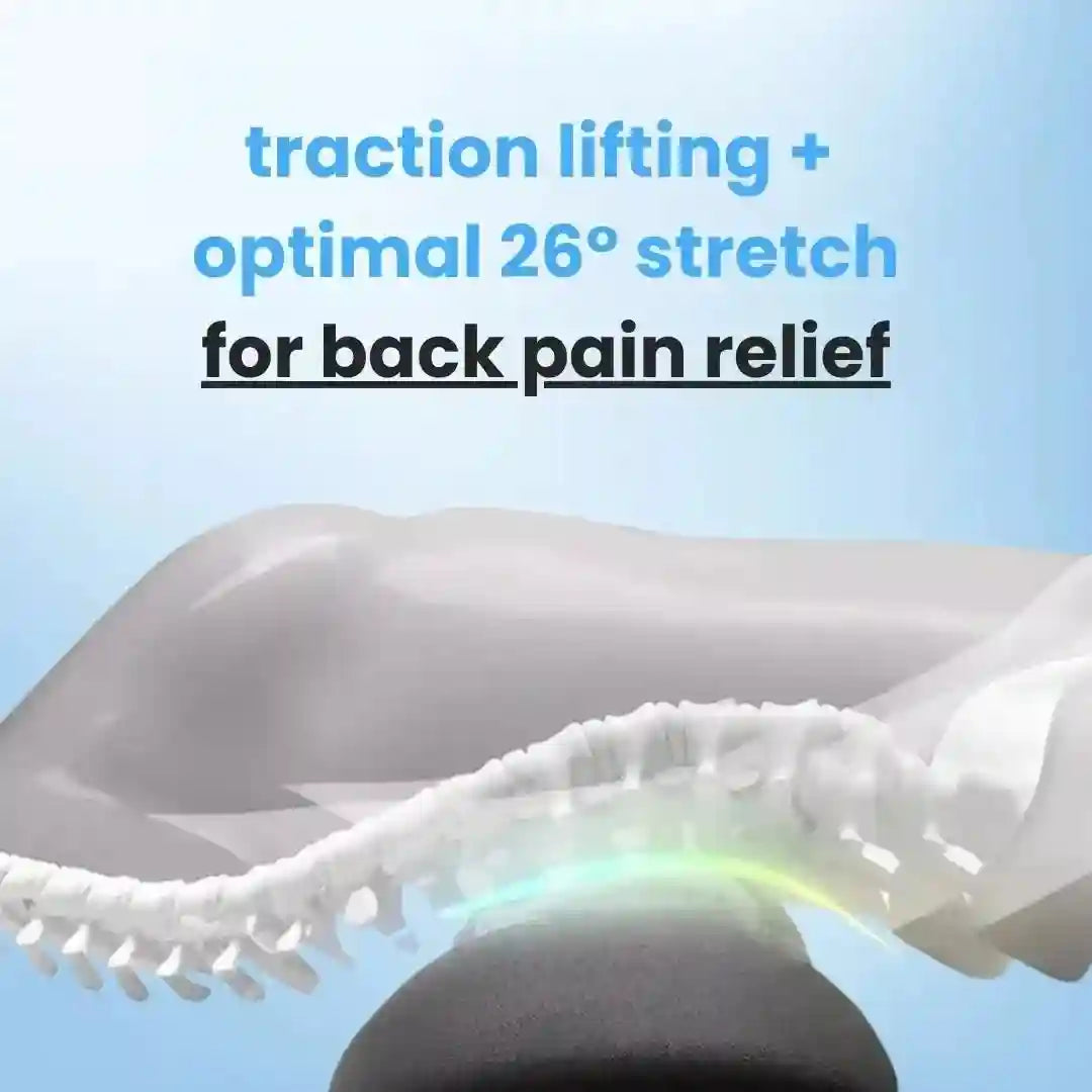 Back Massager with Heat and Vibration for Pain Relief - Tidesmit Relaxation Treatment Tidesmit