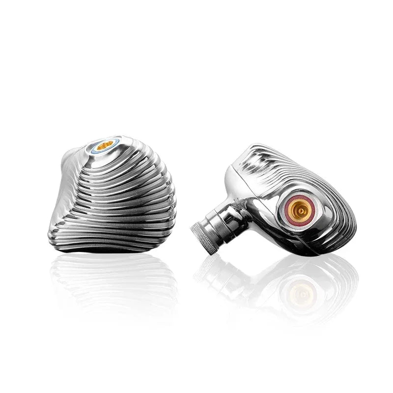 Shanling ME600 In-Ear Monitors 5 Driver Hybrid Audio | Tidesmit nme600 silver Tidesmit