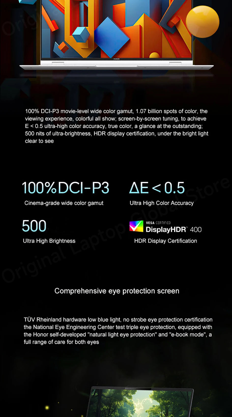 HONOR MagicBook Pro 16 HUNTER  16-inch 2024 Gaming Laptop Ultra5/Ultra7 24GB/32GB 1TB/2TB RTX4060 165Hz 3K Gaming Screen Laptop