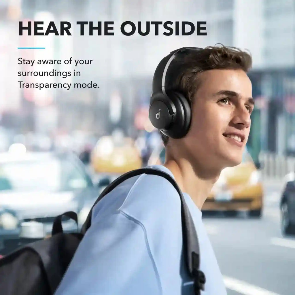 Wireless Active Noise Cancelling Headphones - Over-Ear Studio Monitor Tidesmit