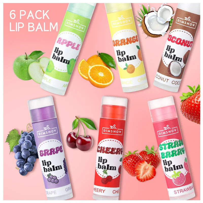 Fruit Moisturizing Lip Mask Set - Nourishing Lip Treatment for Dry Lips Lip Care Tidesmit
