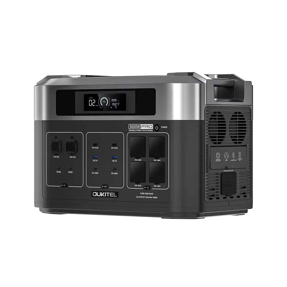OUKITEL BP2000 PRO Portable Power Station 3600W Solar Generator 2048Wh Lifepo4 Battery Home Backup Outdoor Camping Mobile power