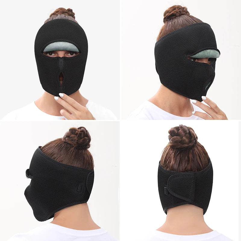 Heated Face Mask for Facial Relief & Circulation - Tidesmit Wellness Massage Cushion Tidesmit