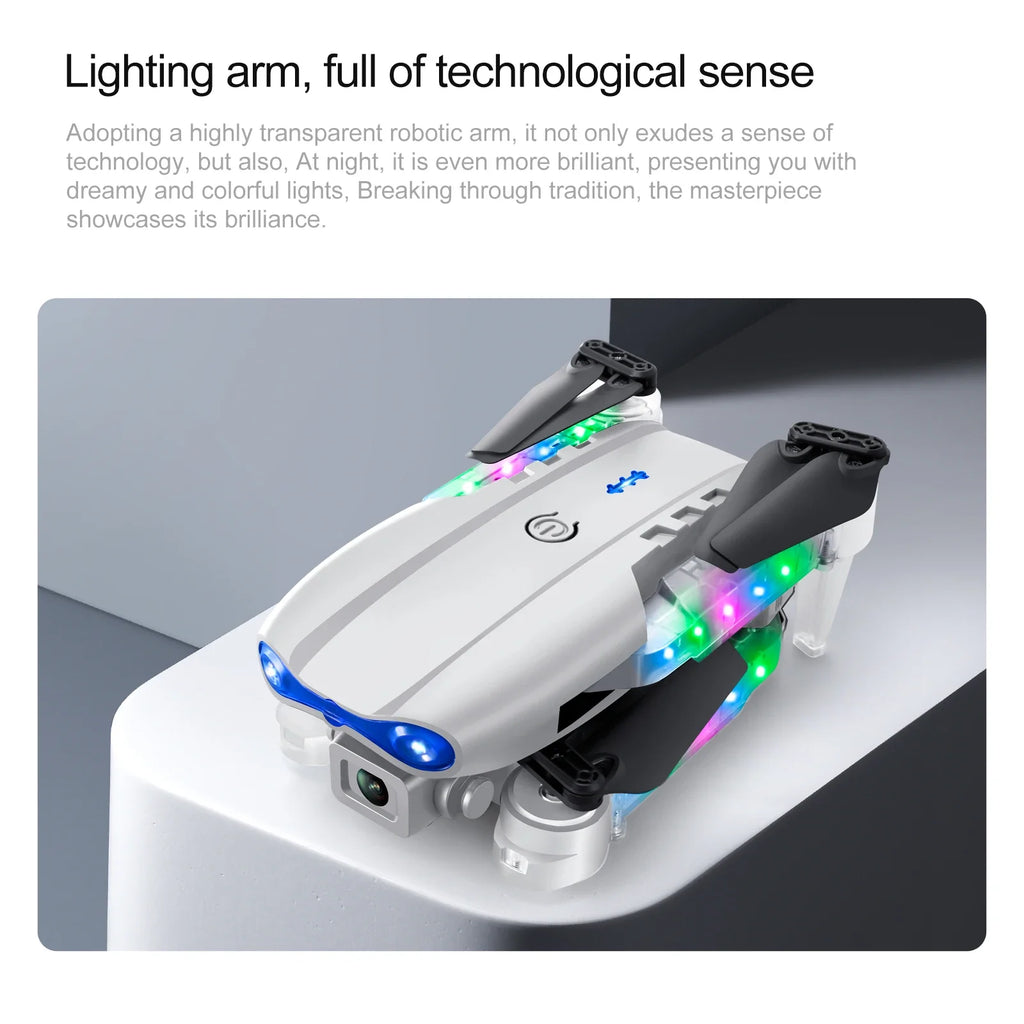 4K Camera Drone - Foldable RC Quadcopter with Obstacle Avoidance Tidesmit