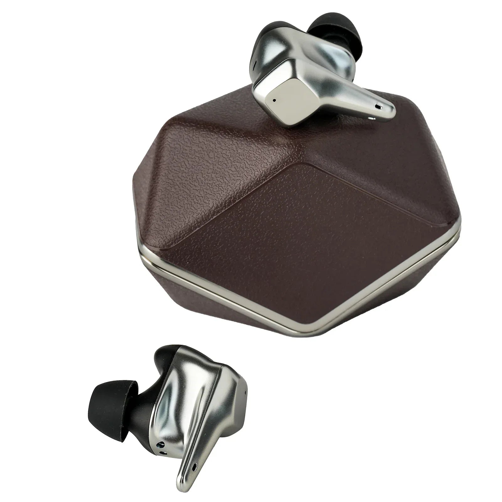 Wireless Noise Cancelling Earbuds | Hymalaya DAC | Tidesmit Brown Tidesmit