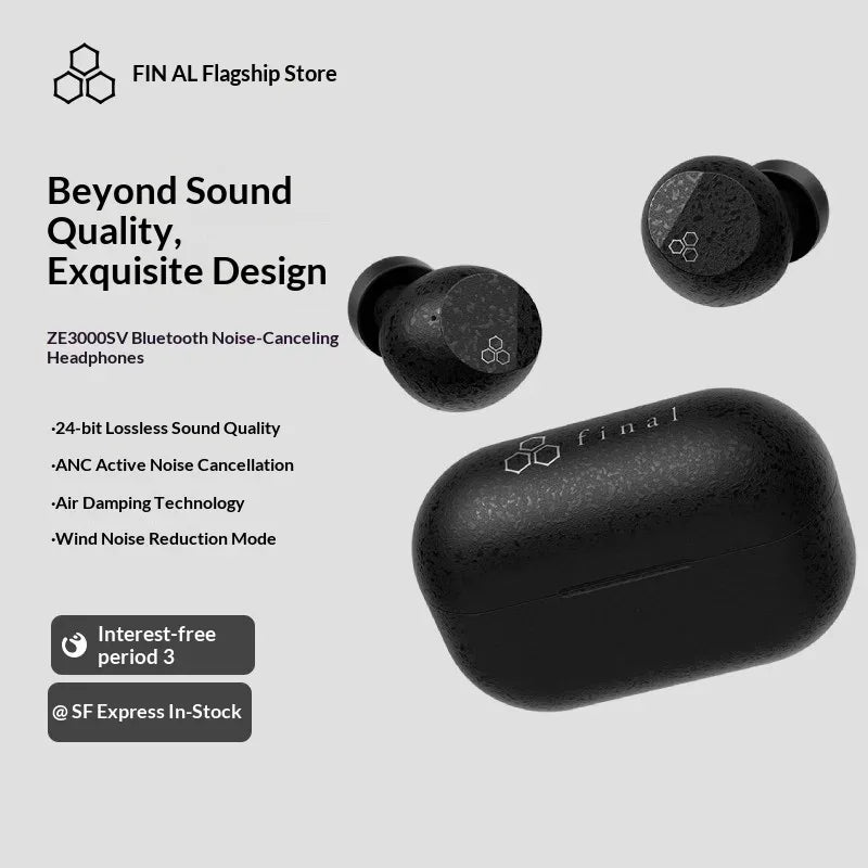 Tidesmit ZE3000 Wireless Earphones | 24-bit Lossless Bluetooth Audio Tidesmit