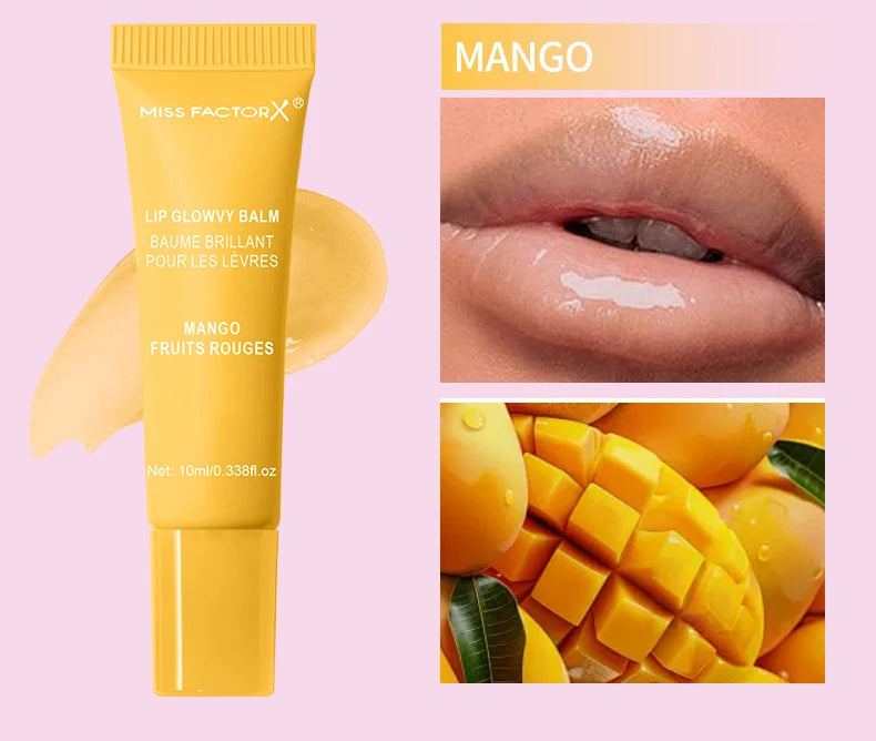 Fruit Flavored Lip Oil Set – 6-Piece Hydrating Lip Care Treatment Lip Care Tidesmit