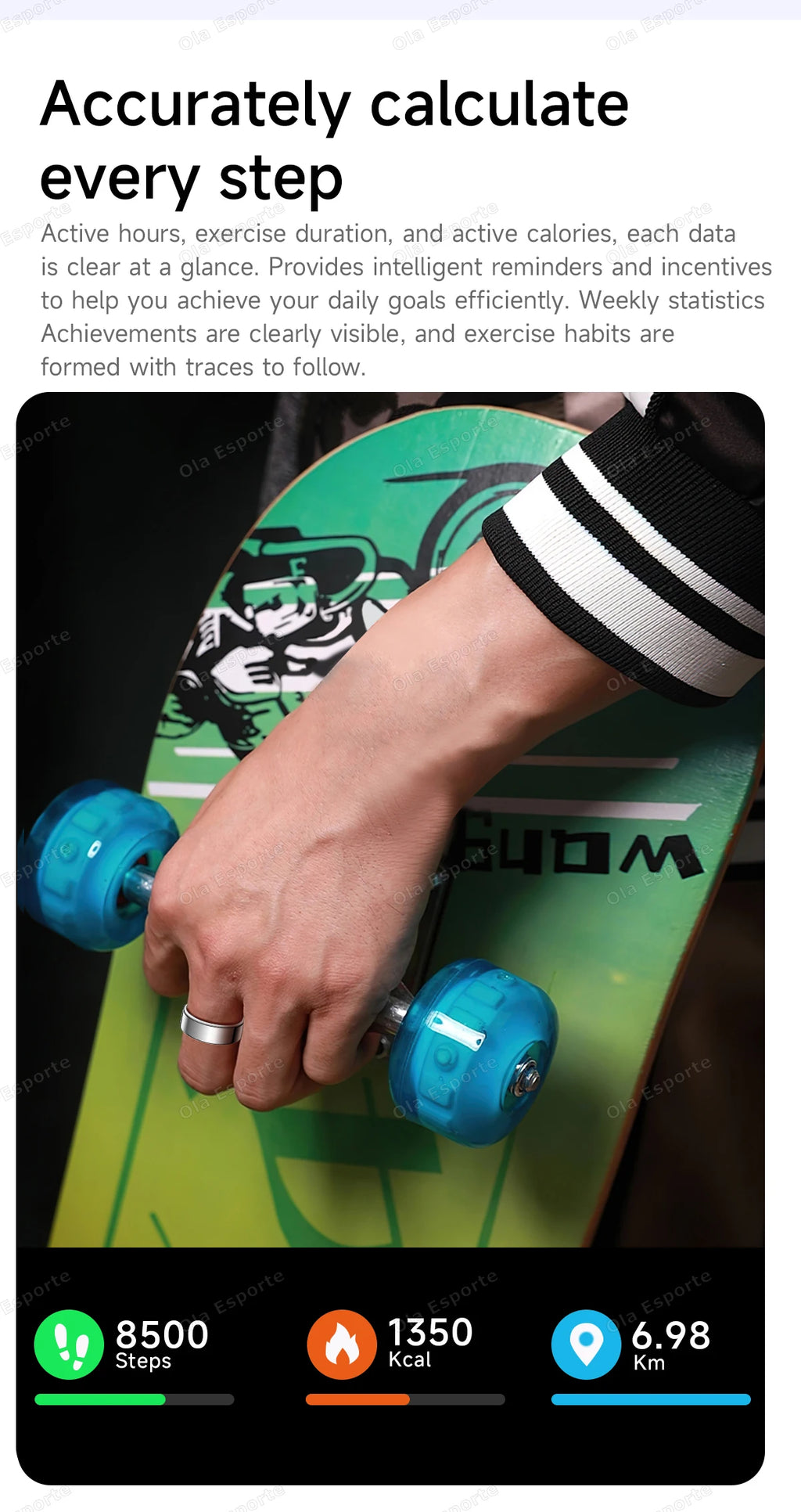 Newest Smart Ring Call Message Notification Hand Gestures Control Health Monitoring IP68 5ATM Waterproof Ring Men Women 2025 New