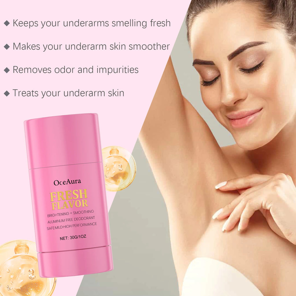 Tidesmit long-lasting antiperspirant deodorant stick for effective underarm odor removal and sweat protection.