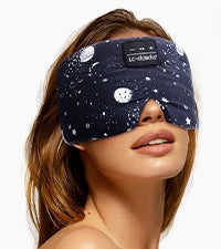 Bluetooth Sleep Headphones Mask 3D Ergonomic Wireless Headset Tidesmit