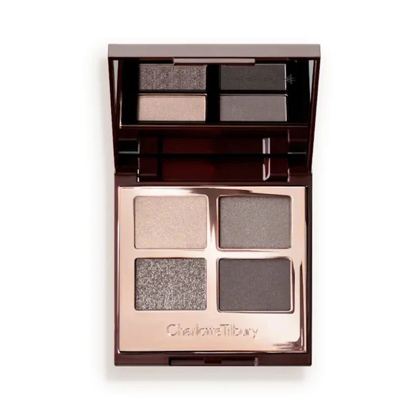 Tidesmit two-color heart blusher and eyeshadow palette detail view showing waterproof face makeup pigment texture