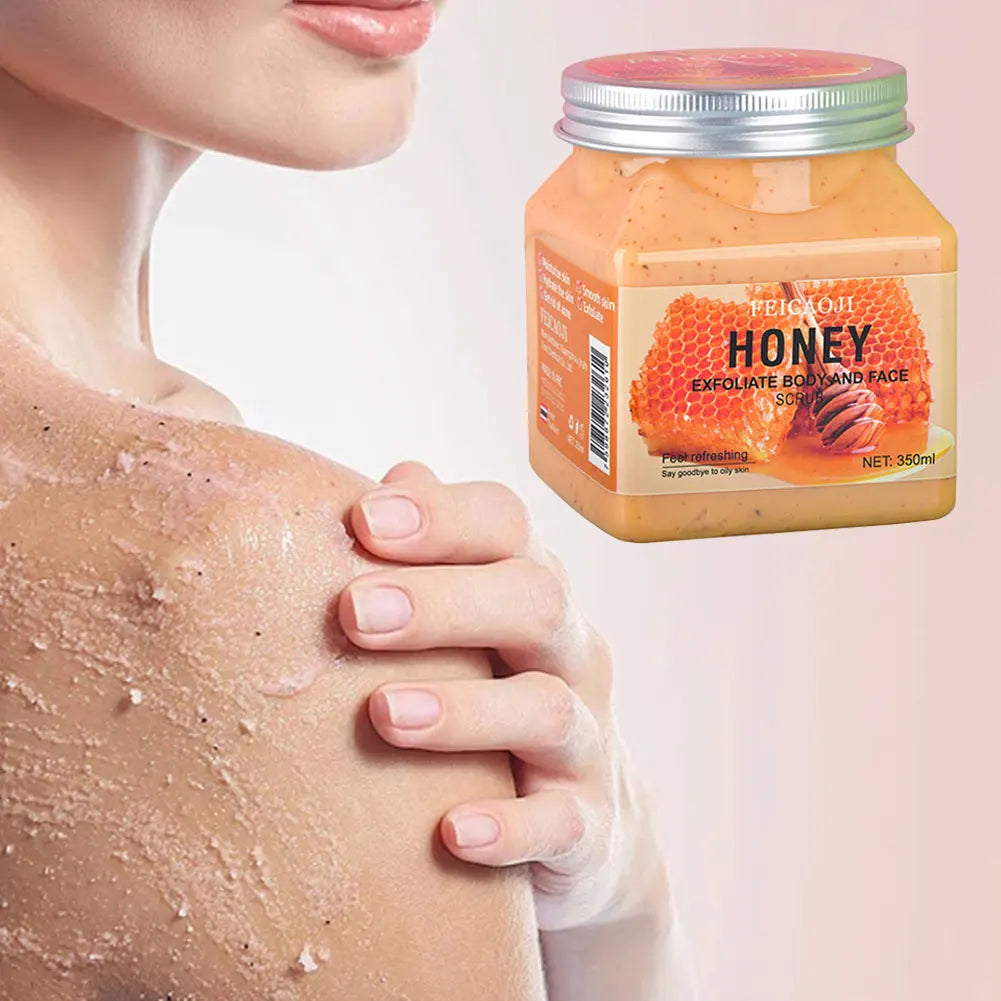 Exfoliating Body Scrub 350ml | Deep Cleansing Hydrating Gel by Tidesmit Scrubs Treatments Tidesmit
