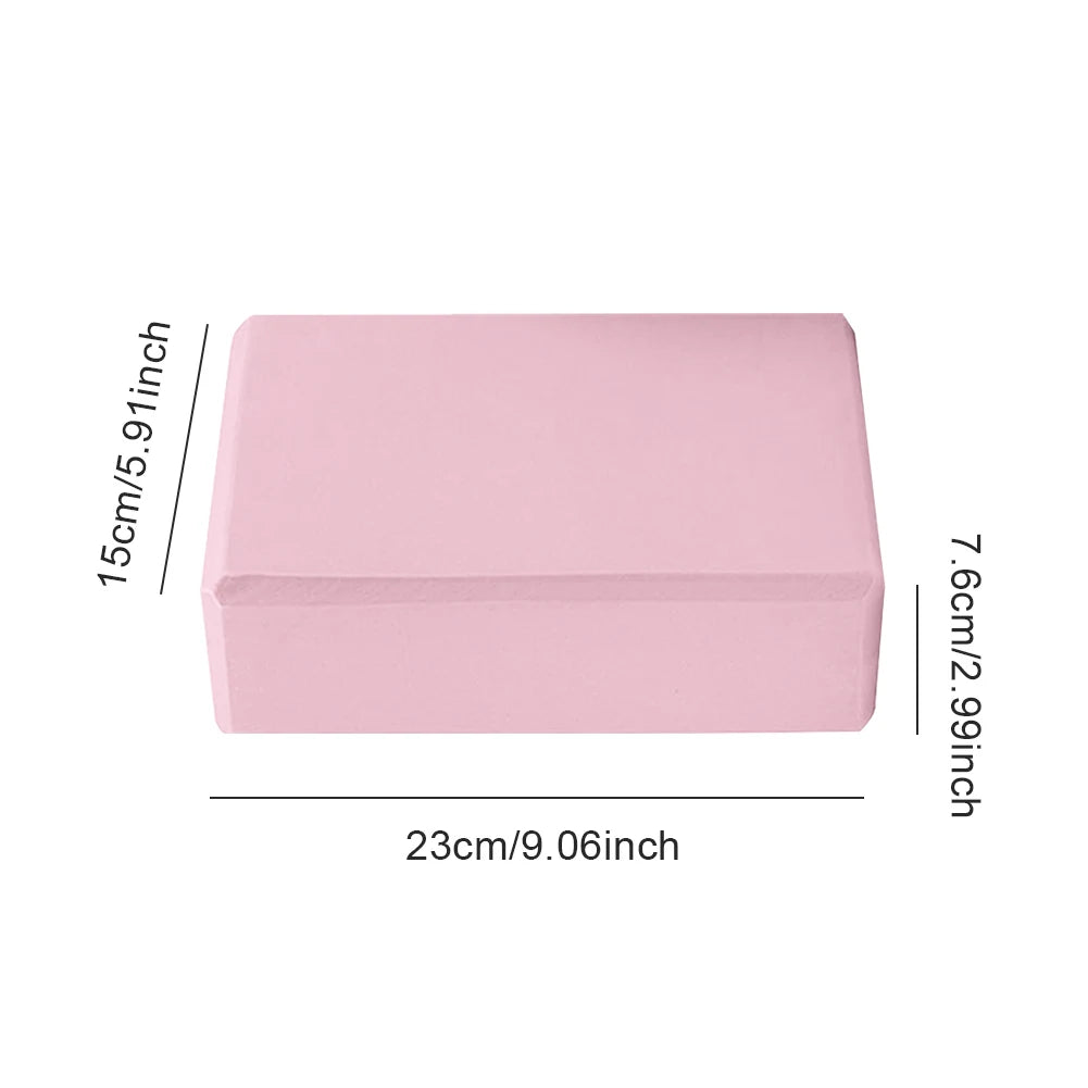120g High Density Yoga Foam Blocks & Pilates Training Exercise Fitness Sliding Mat Pillow Cushion For Yoga Pilates & Meditation